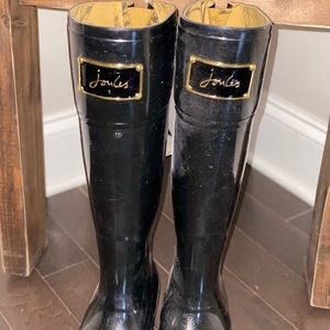 Joules Evedon Ribbon Rainboots sz 8 U.S.